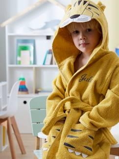 Jungenkleidung-Bademäntel-Kinder Bademantel, Tiger-Kostüm Oeko Tex®, personalisierbar