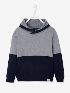 Jungenkleidung-Pullover, Strickjacken, Sweatshirts-Pullover-Jungen Pullover mit Kragen Oeko Tex®