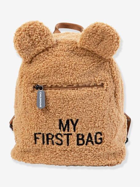 Kinder Rucksack MY FIRST BAG TEDDY CHILDHOME - beige+wollweiß - 1