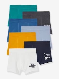 Jungenkleidung-Unterwäsche & Socken-7er-Pack Jungen Boxershorts, Dinosaurier Oeko-Tex®