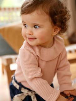 Babymode-Pullover, Strickjacken & Sweatshirts-Pullover-Baby Pullover mit Kragen Oeko-Tex