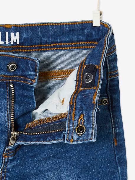 Jungen Slim-Fit-Jeans ,,waterless', Hüftweite COMFORT - blue stone+dark blue+dunkelgrau - 5