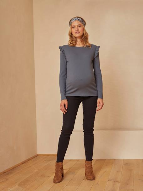 Jeans-Treggings für die Schwangerschaft - blau+dark blue+double stone+grau+schwarz - 24