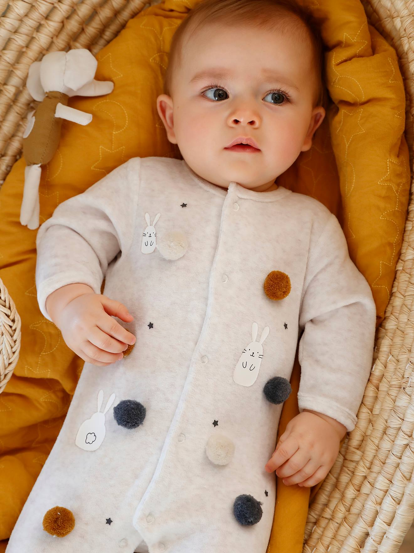3 pyjamas 9 mois Noukie’s et Gemo Strampler Noukie's Strampler Mädchen Kinder Mädchen Babykleidung 