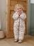 Mädchen Baby Winter-Overall, Blumen, Recycling-Polyester - zartrosa bedruckt - 1