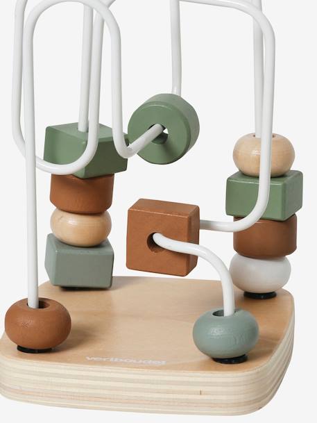 Baby Lernspielzeug-Set GRÜNER WALD Holz FSC® - mehrfarbig/waschbär - 8