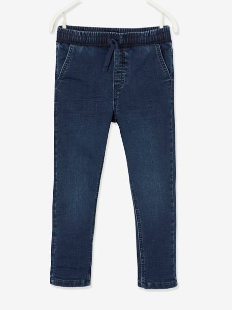 Gefütterte Jungen Jeans, Straight-Fit Oeko-Tex - blue black+dunkelgrau - 1