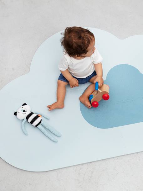 Kleiner Baby Spielteppich WOLKE QUUT - mehrfarbig+mehrfarbig+mehrfarbig - 1