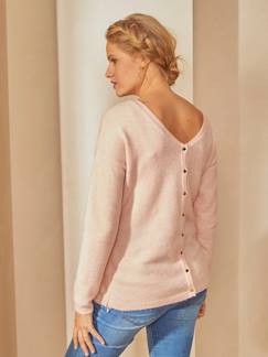 Umstandsmode-Stillmode-Pullover für Schwangerschaft und Stillzeit