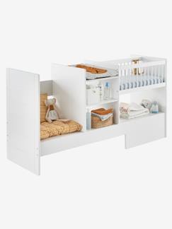 Kinderzimmer-Kindermöbel-4-in-1-Kombibett EVOLUNID vom Babybett zum Juniorbett