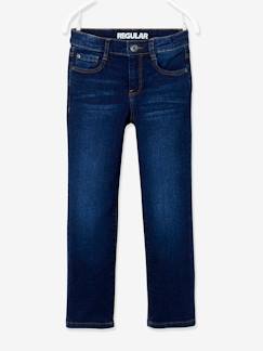 Jungen Straight-Fit-Jeans WATERLESS, Hüftweite COMFORT Oeko Tex -  - [numero-image]