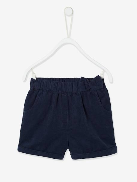 Mädchen Baby Shorts, gefüttert - dunkelblau - 2