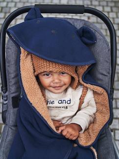 Babyartikel-Fußsäcke & Kinderwagendecken-Kinderwagendecken-Baby Sweat-Einschlagdecke, Plüschfutter, personalisierbar