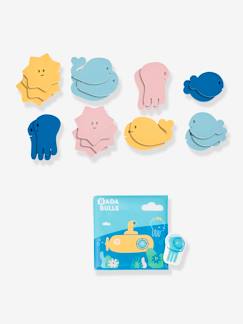 Babyartikel-Buch mit Badewannen-Sticker aus Schaumstoff BADABULLE