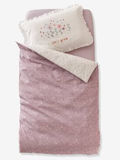 Baby Bettbezug ohne Kissenbezug PROVENCE, wendbar Oeko-Tex -  - [numero-image]