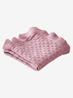 -Baby Strickdecke PROVENCE, Pointelle-Muster