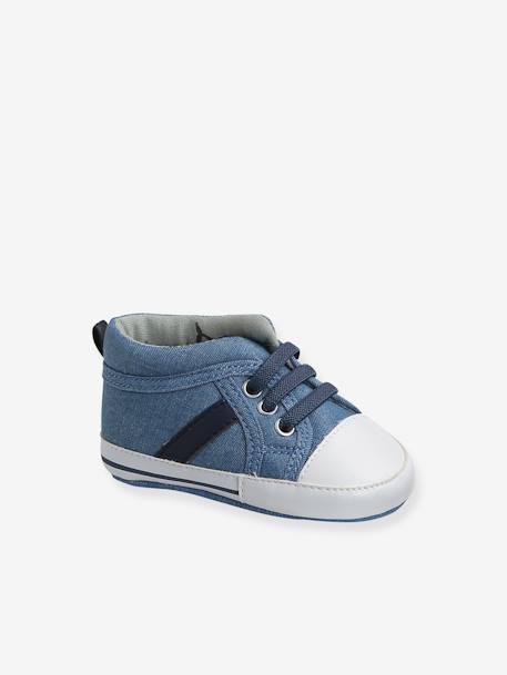 Jungen Baby Stoff-Sneakers - blau - 1