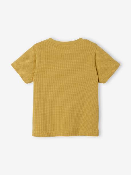 Baby T-Shirt - gelb+khaki - 3