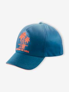 Jungenkleidung-Accessoires-Hüte-Jungen Basecap, Palmen