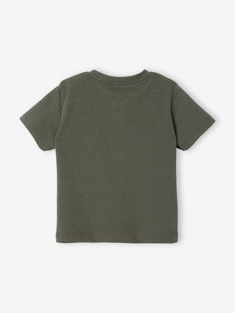 Baby T-Shirt - gelb+khaki - 7