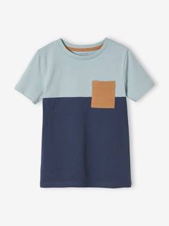 Jungen T-Shirt, Colorblock Oeko-Tex -  - [numero-image]