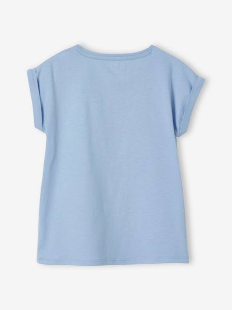 Mädchen T-Shirt, Schleife Oeko-Tex® - blau - 2