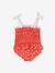 Mädchen Baby Badeanzug mit Tupfen Oeko-Tex® - koralle bedruckt - 2