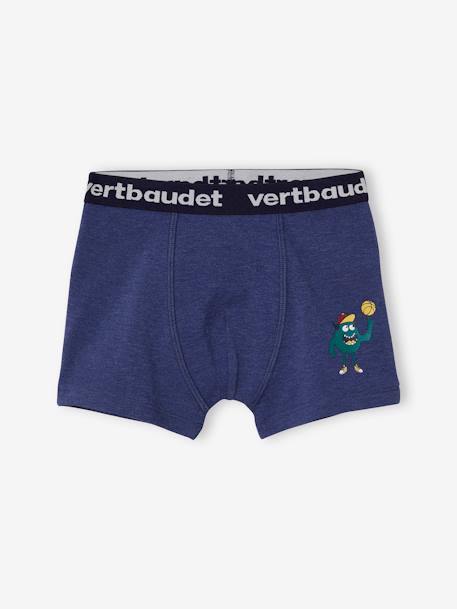 5er-Pack Jungen Boxershorts, Monster Oeko-Tex - pack blau/gelb - 6