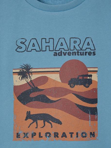 Jungen T-Shirt, Sahara-Print Oeko-Tex - hellblau - 3