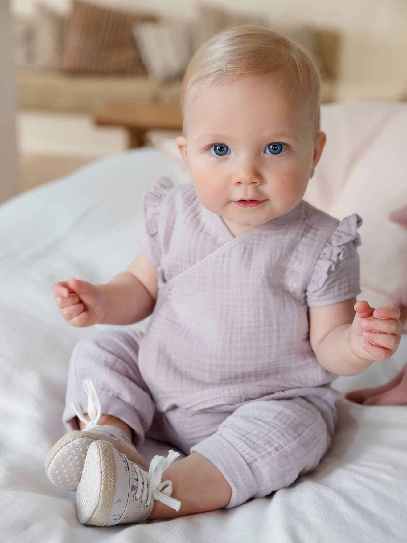 Newborn Stoff Hose Rabatt 92 % Violett KINDER Hosen Basisch 