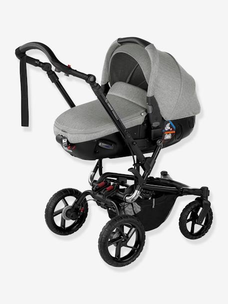 Kombi-Kinderwagen CROSSWALK R + Babyschale Gr. 0+ MATRIX LIGHT 2 JANE 2022 - grau+schwarz - 2