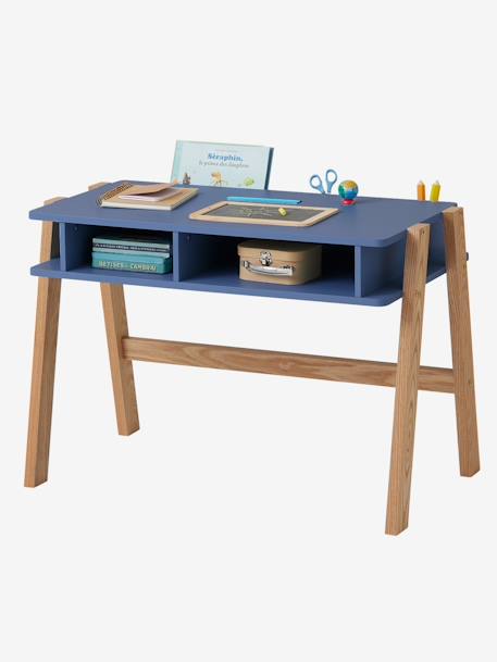 Schreibtisch ,,Architekt Mini' - grün+petrol+rosa+türkis+weiß/natur - 7