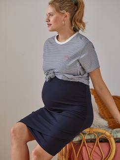 Umstandsmode-Umstandsshirts-T-Shirt aus Baumwolle, Schwangerschaft & Stillzeit