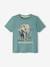 Bio-Kollektion: Jungen T-Shirt mit Tiermotiv Oeko Tex® - aqua+wollweiß - 1