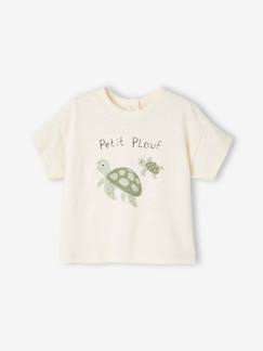 Babymode-Shirts & Rollkragenpullover-Bio-Kollektion: Baby T-Shirt mit Meeres-Motiven