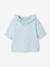 Baby T-Shirt mit Kragen - blau bedruckt+rosa bedruckt - 1