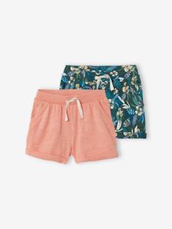 Maedchenkleidung-Shorts & Bermudas-2er-Pack Mädchen Shorts Oeko-Tex®