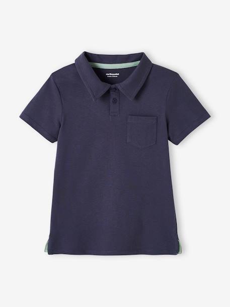 2er-Pack Jungen Poloshirts, Kurzarm Oeko-Tex - aqua+pack blau - 9