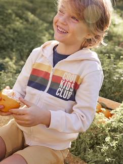 Jungenkleidung-Pullover, Strickjacken, Sweatshirts-Jungen Kapuzensweatjacke COOL KIDS CLUB Oeko-Tex