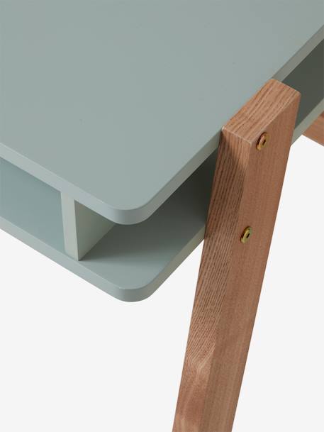 Schreibtisch ,,Architekt Mini' - grün+petrol+rosa+türkis+weiß/natur - 4