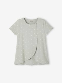 Umstandsmode-Umstandsshirts-T-Shirt für Schwangerschaft und Stillzeit