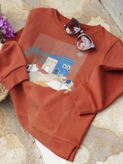 Maedchenkleidung-Mädchen Sweatshirt mit Marokko-Print Oeko-Tex®
