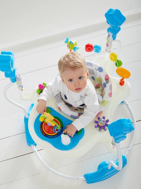 Baby Spielecenter mit drehbarem Sitz - mehrfarbig - 5