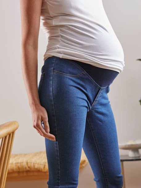 Jeans-Treggings für die Schwangerschaft - blau+dark blue+double stone+grau+schwarz - 5