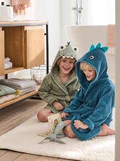 Jungenkleidung-Bademäntel-Kinder Bademantel, Krokodil-Kostüm Oeko Tex®, personalisierbar