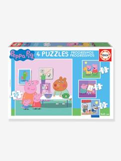 -4er-Set Puzzles Peppa Pig EDUCA