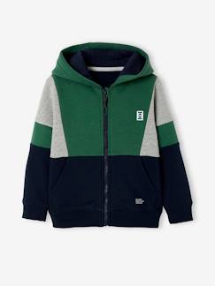 Jungenkleidung-Sportbekleidung-Jungen Kapuzensweatjacke