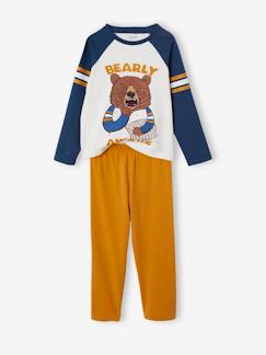 Jungenkleidung-Schlafanzüge-Jungen Schlafanzug, Bär Oeko-Tex®