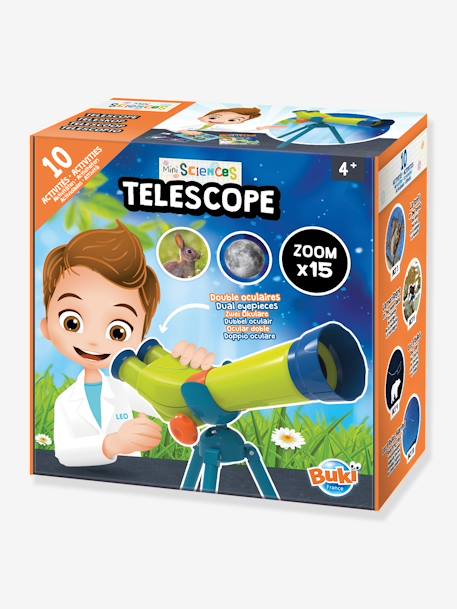Kinder Teleskop MINI SCIENCES BUKI - grün - 1