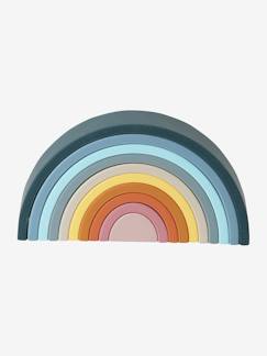 Spielzeug-Baby-Stapel-Regenbogen aus Silikon